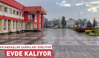 Düzce #EvdeKal Çağrısını Büyük Oranda Uyguluyor