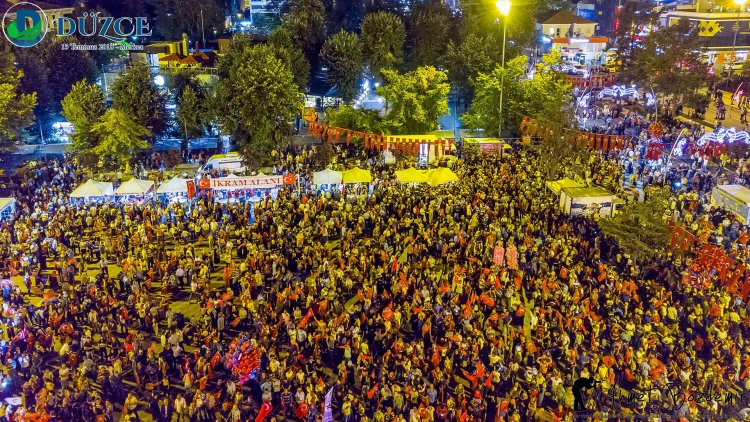 Düzce 15 Temmuz Fotoğrafları (2018)