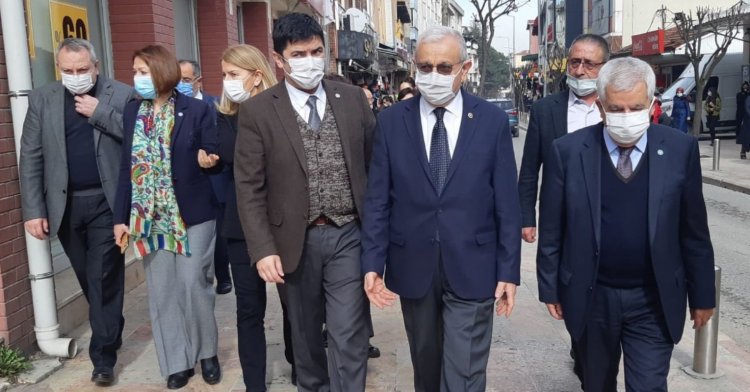 İyi Parti heyeti Düzce esnafının sorunlarını görüştü!