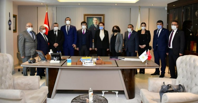 İyi Parti Düzce Teşkilatından Akşener'e ziyaret!