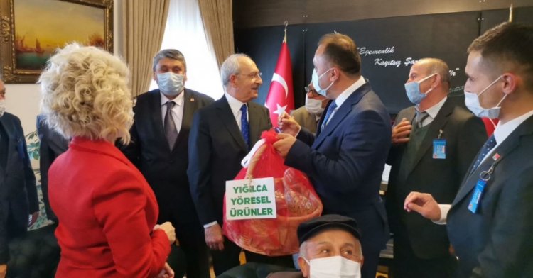 CHP Yığılca Teşkilatından Kılıçdaroğlu'na ziyaret!