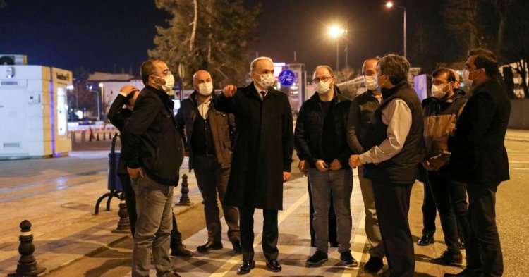 GECE YARISI PROJE ZİYARETİ!