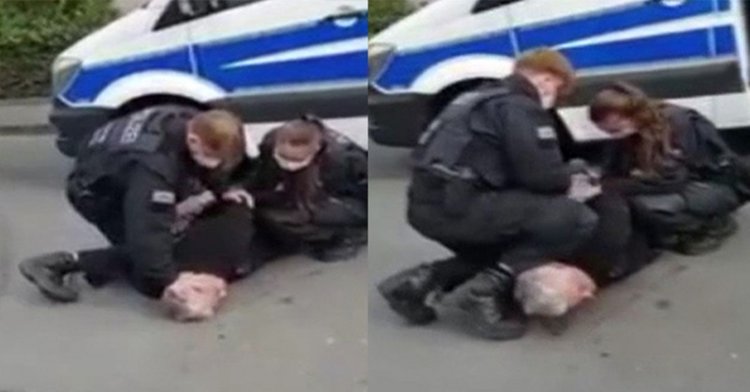 Alman polisinden Türk iş adamına George Floyd işkencesi!..