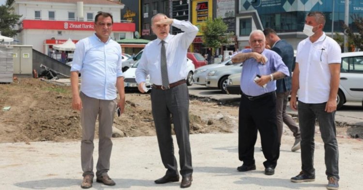 Özlü, Kent Estetiği Projesini inceledi!