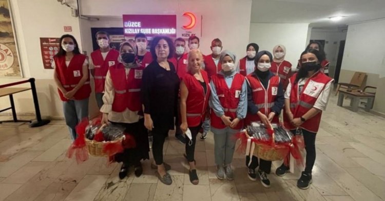 Huzurevi sakinlerini unutmadılar!