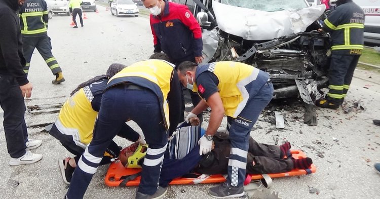 Çoban’da feci kaza! 1 ölü 3 yaralı