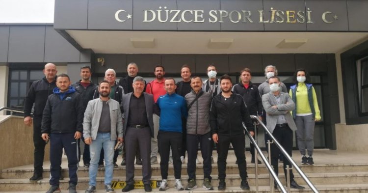 Spor Lisesi'nde koordinasyon toplantısı!