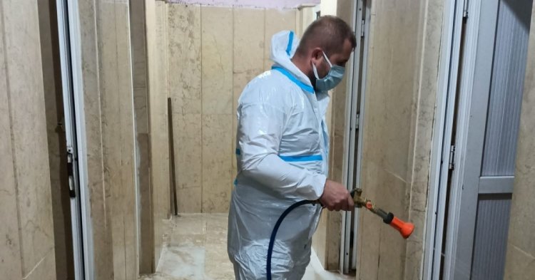 Cumayerinde temizlik çalışmaları devam ediyor!