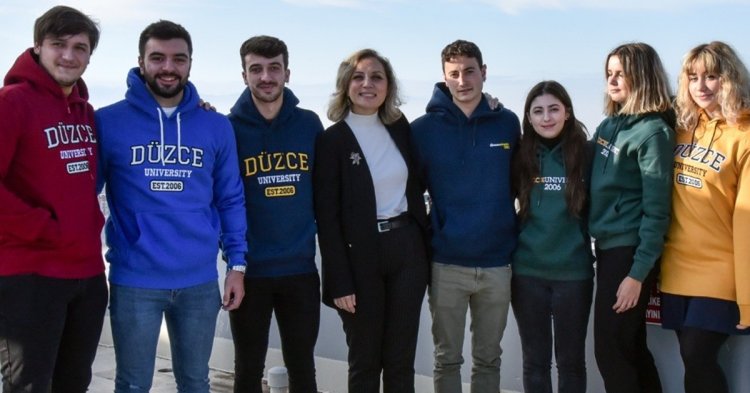 Rektör Çakar Erasmus Öğrencileriyle Buluştu