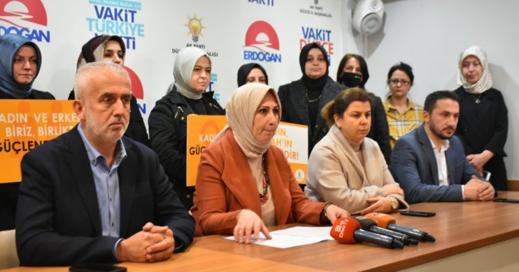 Ak Parti Kadın Kolları'ndan açıklama: Kadına şiddet, insanlığa ihanettir!