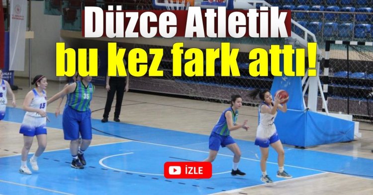 Düzce Atletik bu kez fark attı!