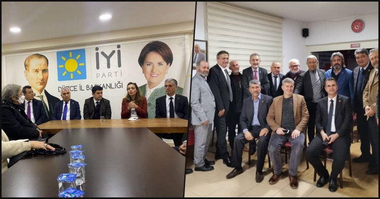 CHP'li vekillerden İyi Parti ve Saadet Partisi'ne ziyaret!