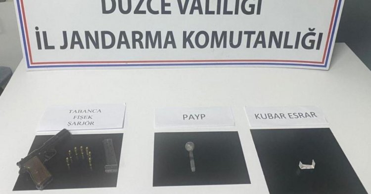 Uyuşturucu kullanıcısı jandarmaya yakalandı!
