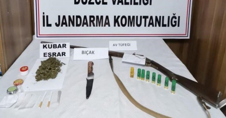 Durdurulan şahsın üstünden uyuşturucu çıktı!