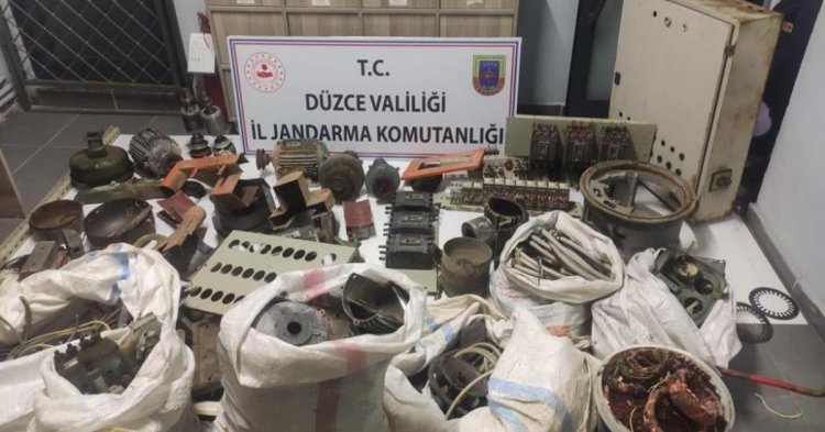 Kooperatiften çaldığı malzemeler evinden çıktı!