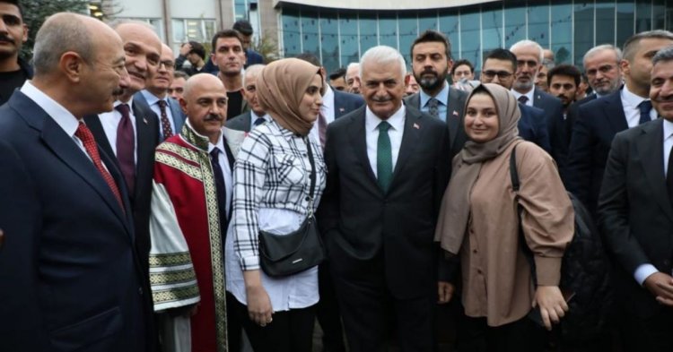 Düzce'ye gelen Binali Yıldırım Covid'e yakalandı