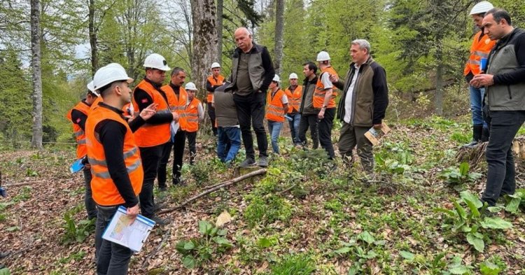 Gölyaka’da silvikültür tatbikatı yapıldı