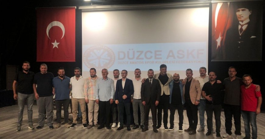 Düzce ASKF Başkanı Murat Postoğlu oldu