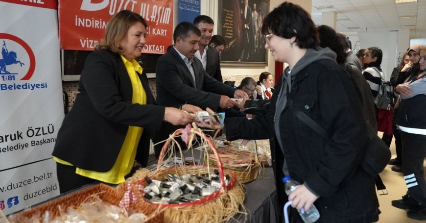 ÖĞRENCİLERE ‘HOŞGELDİN’ HEDİYESİ